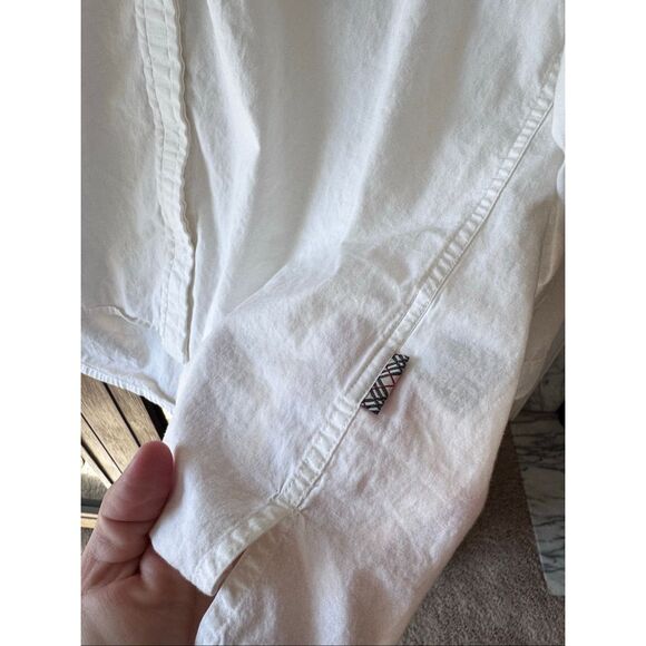 Burberry Button Down Shirt in White Size Small - Picture 5 of 10